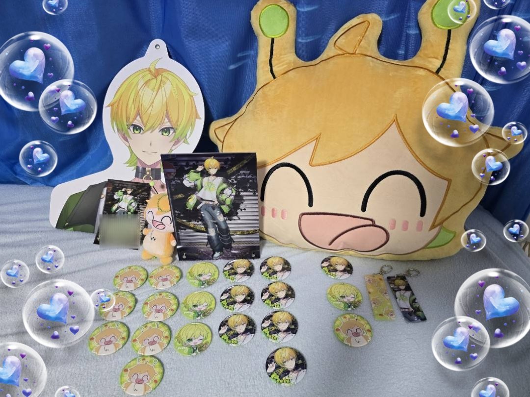 ぷりっつさんのお誕生日グッズ届きました〜！！✨ ぷりごんの 