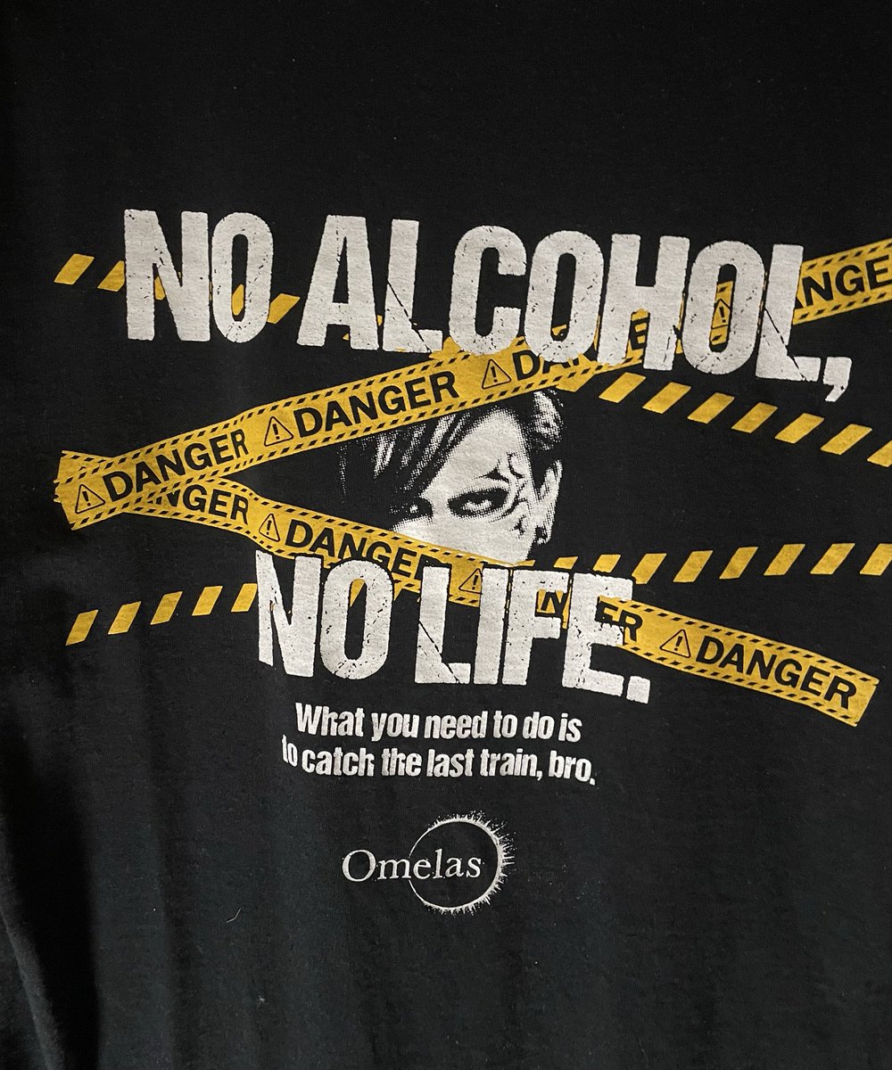 ph_ren's tweet photo. 懐かしいTシャツが出て来た。
Omelas   酒パワー‼️ https://t.co/n1F6FkPxFb
