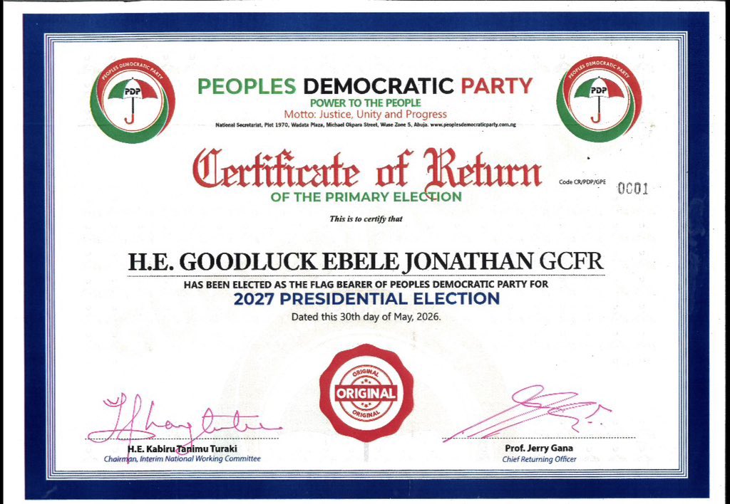 PDP Republic tweet media