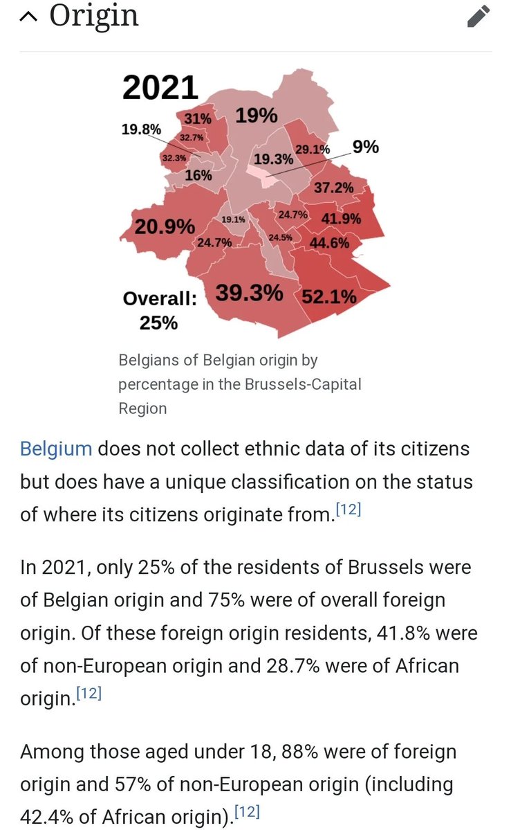 charlem912's tweet photo. @Exacerbater1 @twtacc59 @lbk_enjoyer @Jaboolie Brussels alone is more diverse than half of your country combined. https://t.co/1FwTKw4MDx