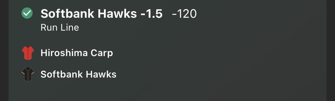 jcdotslips's tweet photo. ✅ WAKE N’ CASH 💰⚾️

Overseas baseball starts the day GREEN! 🔥

Another winner for the VIP crew as we cash before most people even wake up 😴➡️💸

The grind never stops. Stacking units one play at a time. 📈

🚨 VIP is rolling
🚨 Daily MLB, KBO, NPB & Tennis
🚨 Don’t miss the next move

JC.SLIPS

Free Discord in bio.

#SportsBetting #SportsPicks #BettingTips #SportsGambling #MLBPicks #BaseballPicks #KBO #NPB #TennisPicks #VIPPicks #WinningBets #BettingCommunity #SportsCapper #GamblingTwitter #SportsInvesting #Parlay #SportsBettor #UnitTracker #SportsAnalytics #JCSlip