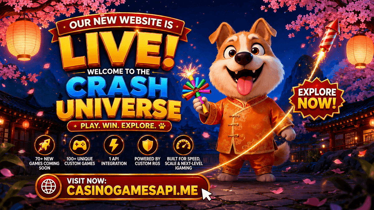 EyeMotionStudio's tweet photo. 🚀 The wait is over — the new CrashUniverse website is now available!

🌐  https://t.co/rGqcaxWESd
🎮 100+ Unique Custom Games
⚡ Seamless API Integration
🔥 Advanced Proprietary RGS
📈 Built for operators, aggregators &amp; platforms
🚀 70+ new game releases arriving soon https://t.co/v0Tt2ls3ls