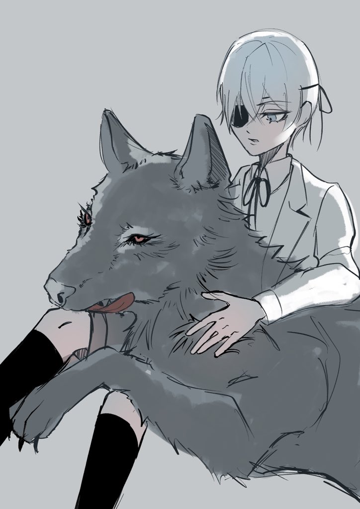 kitune__24's tweet photo. Sebastian🐺 https://t.co/0pnLCnplXY