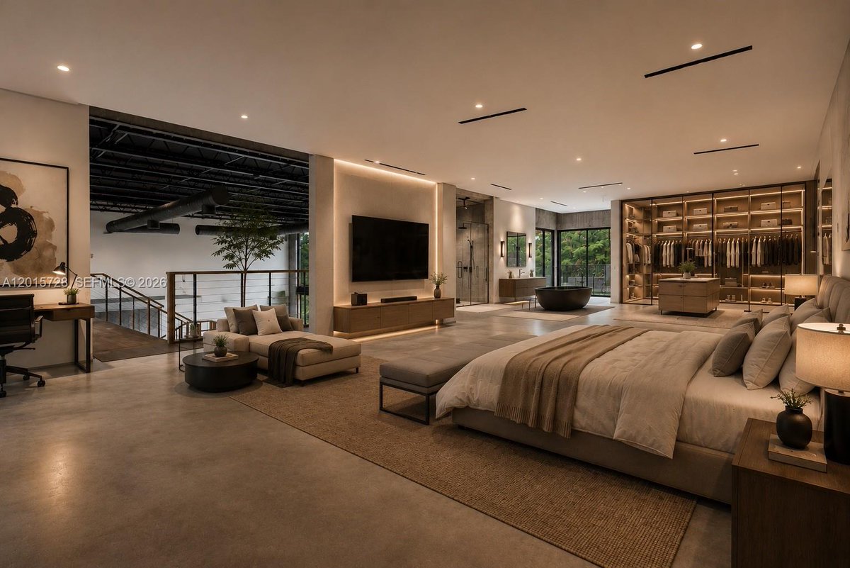 thetradingchick's tweet photo. Some homes are like finding a diamond in the rough. Like this striking modern home that perfectly embodies miami's natural habitat. 

📍Minutes to Brickell, Coconut Grove, and Downtown. $4.9m. DM for more info, to schedule a viewing, or for my opinion on where this trades.