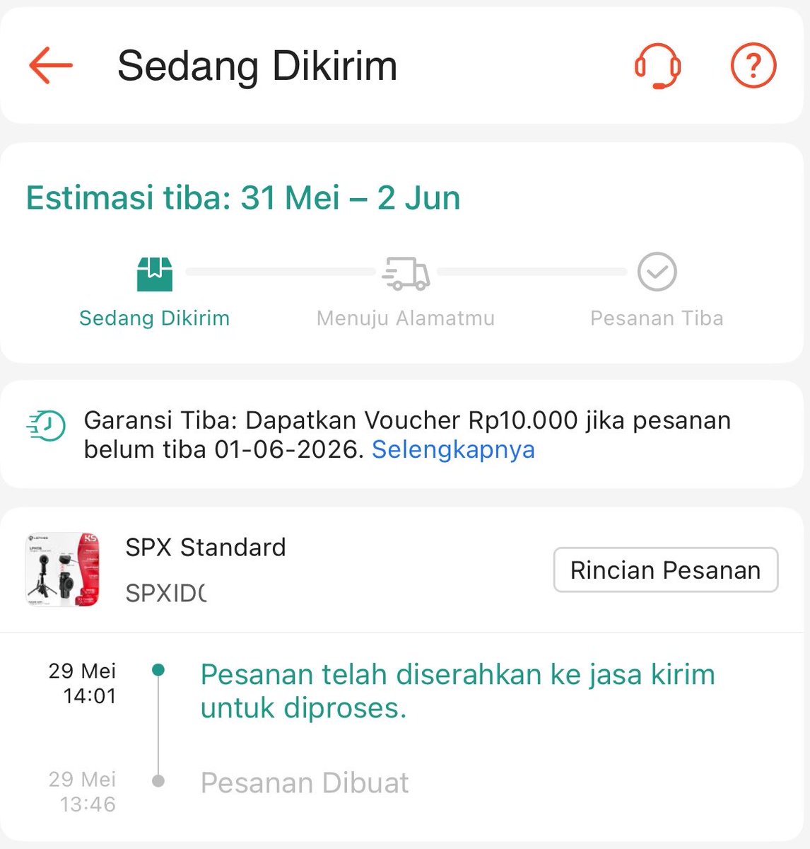 teman_patrickk's tweet photo. ini spx emang lagi libur atau gimana,paket udah keburu mau dipakai 😭😭 https://t.co/dbsfYJrmhr