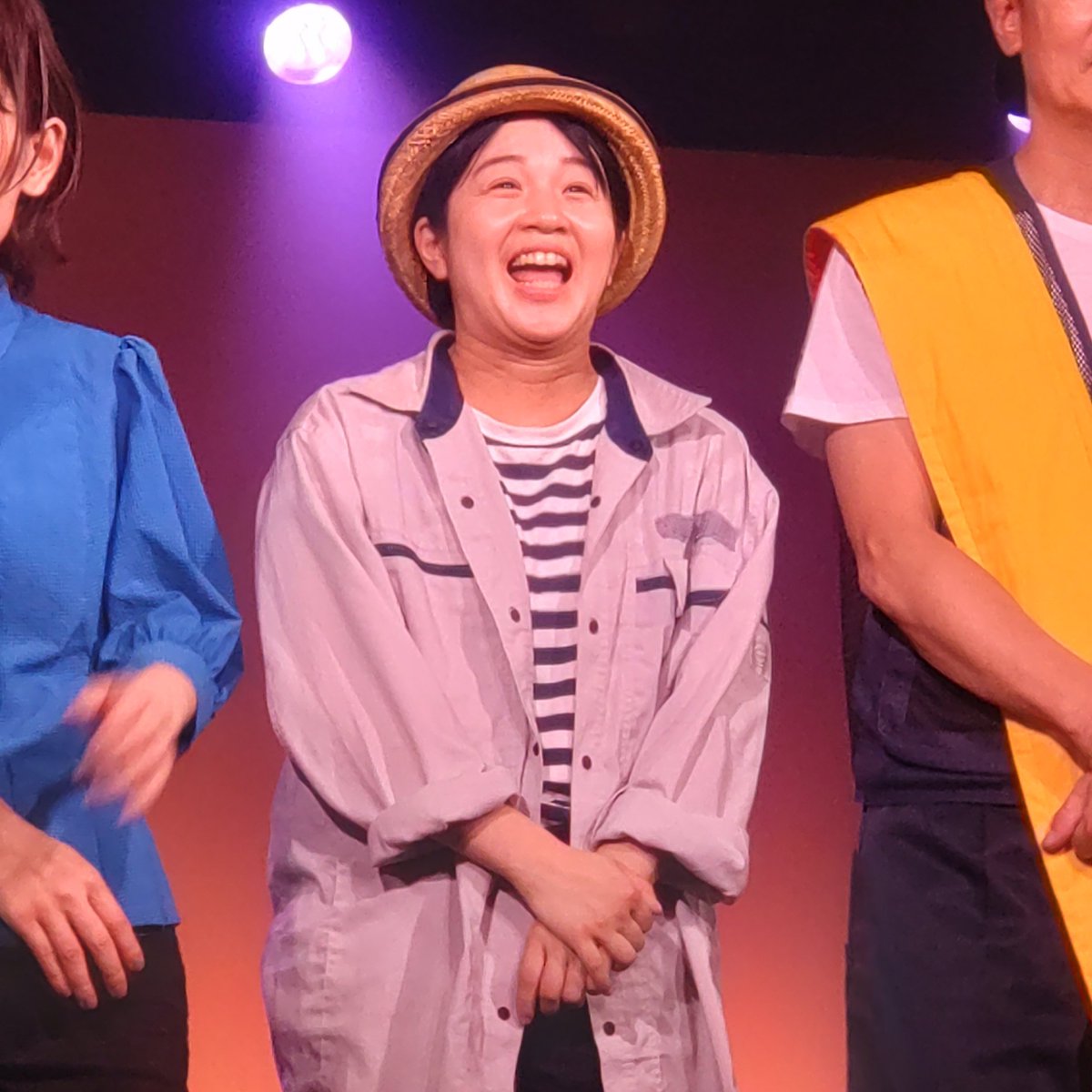 teraji33's tweet photo. #らもしが4
中島らも作品をかっぱさんが演出！
『レディモルフェウス』を観劇して参りました！終始笑えるギャグに
小花さん演技の運動量エグくて
めっちゃExcellentでしたよッ！
コバさん盲目である筈が見えてたのバレて笑ろた！八田さん!!今夜夢の中で逢えそうな気がします笑!
あなたの燃える手で〜🎶 https://t.co/M4baZa4SqN