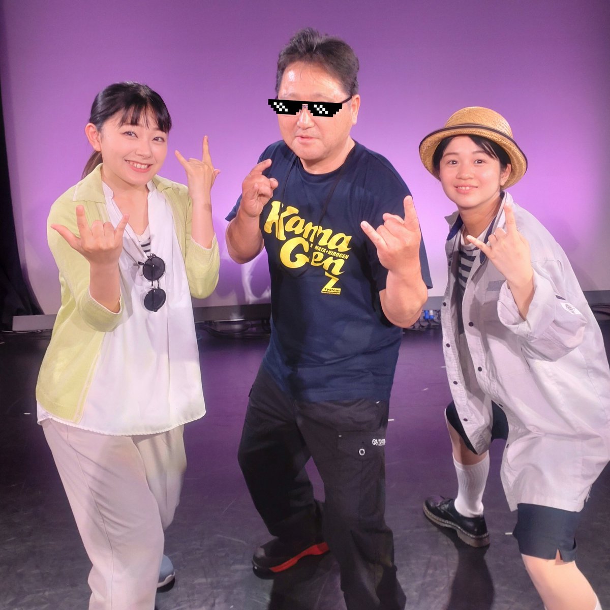 teraji33's tweet photo. #らもしが4
中島らも作品をかっぱさんが演出！
『レディモルフェウス』を観劇して参りました！終始笑えるギャグに
小花さん演技の運動量エグくて
めっちゃExcellentでしたよッ！
コバさん盲目である筈が見えてたのバレて笑ろた！八田さん!!今夜夢の中で逢えそうな気がします笑!
あなたの燃える手で〜🎶 https://t.co/M4baZa4SqN
