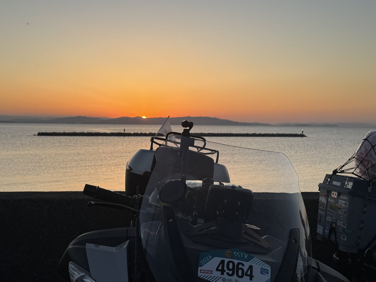 makeinunotoobo's tweet photo. SSTR 2026
サンライズ　サンセット　ツーリング　ラリー　無事ゴール https://t.co/2HxYETrmcB