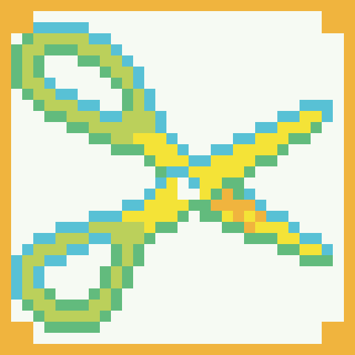 asilis27767's tweet photo. Scissors #dotpict
#32pixel
今日の32ピクセル「ハサミ」 https://t.co/wxDxCp3LSC