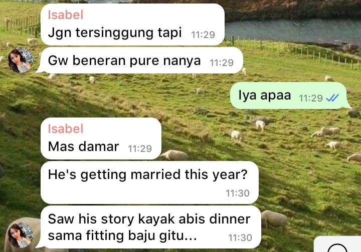 jaycherihoon's tweet photo. #jayhoon few tweets damar seno
— "nanti kita nikah ya." (kamu yang nikah, aku ngelanjutin hidup)

by oyish https://t.co/KcIpiB4lJw