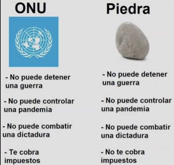 UnCuabnoLibre's tweet photo. @isaacrrr7 @ONU_es - 0
Piedra - 1

Yo lo veo clarísimo. https://t.co/tribf80vAc