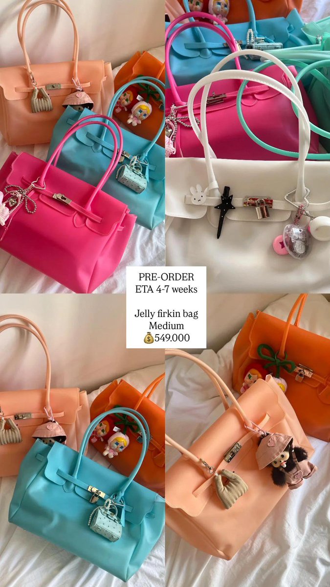 ifauchy's tweet photo. Hai guys, aku open Firkin Jelly Bag ❤️❤️
Untuk harga dan detail bisa cek IG: elmofunia yaaa 🤗

#wts #firkinbag #firkinjellybag #jellybag https://t.co/SQSzFtBZ4F