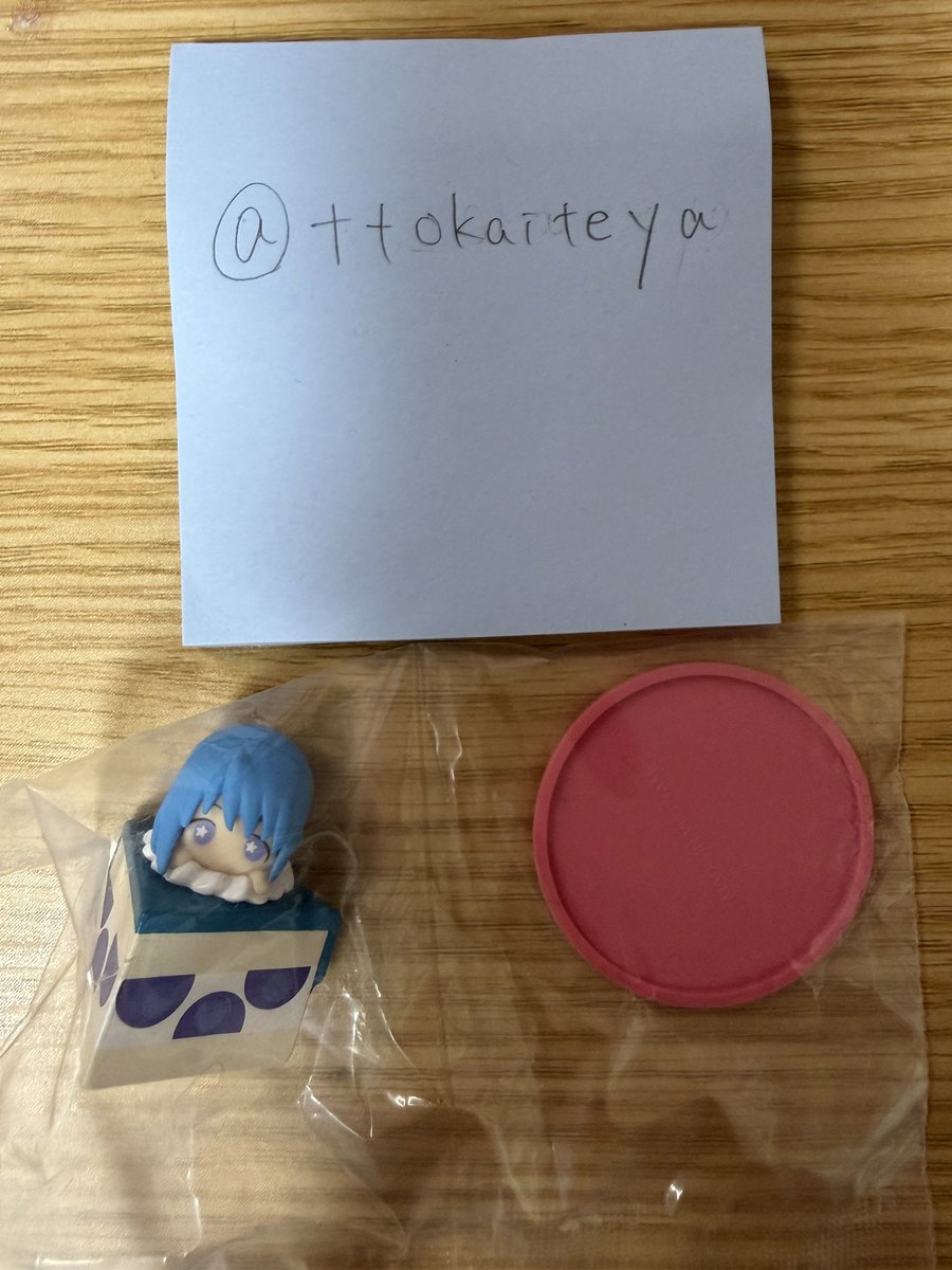 ttokaiteya's tweet photo. 魔法少女まどか☆マギカ まどマギ　ぷちばーす　交換

譲:さやか
求:杏子

郵送もしくは都内手渡し希望です。
お気軽にお声がけくださいませ。 https://t.co/fD14O802tg