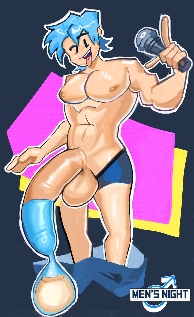 Ekliedraws's tweet photo. Promo art for the @/MensNight_FNF mod which I'm on the team for actually ! 

I'll try making more fnf stuff to get familiar with their looks lol https://t.co/V8JyYYJj5P