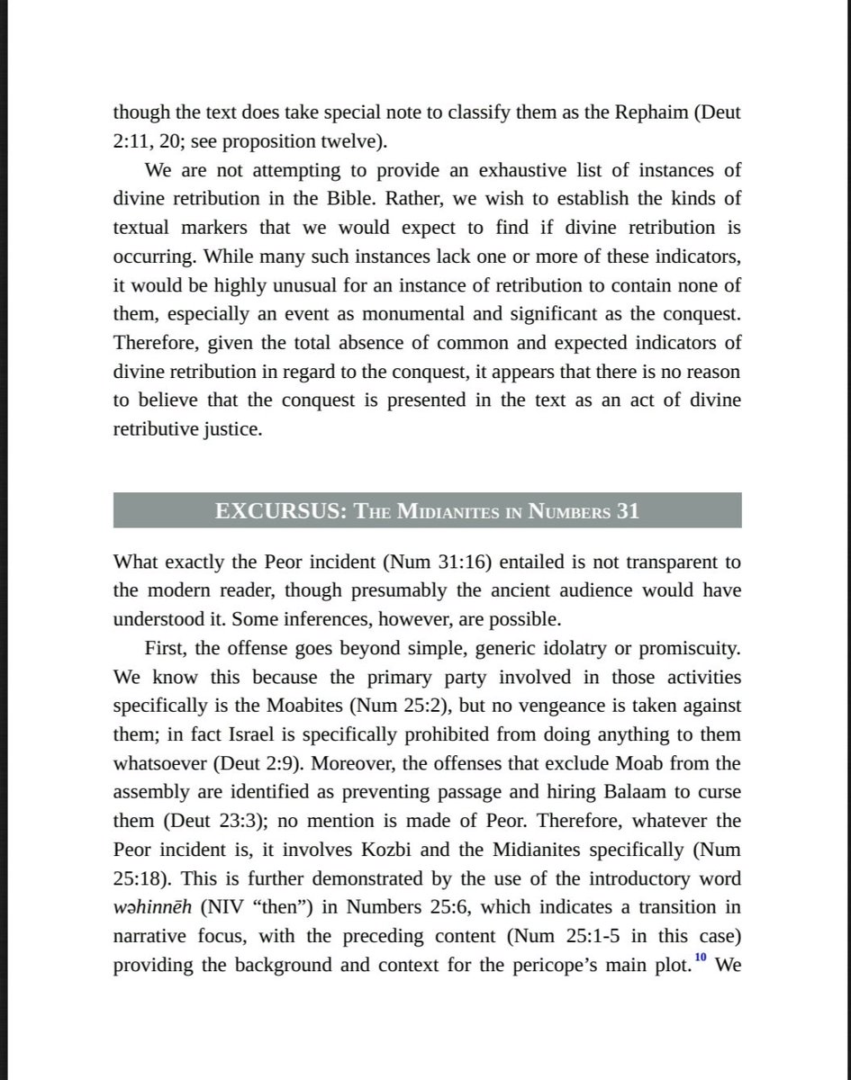 StudioZoro52413's tweet photo. @muslimorthodoxy With the case study contrasting general conquest warfare with the specific retributive event of the Peor incident.Unlike the nebulous moral framing of the Canaanites the military campaign against the Midianites is explicitly defined as an act of targeted revenge (nqm). https://t.co/IDUmefOZjn