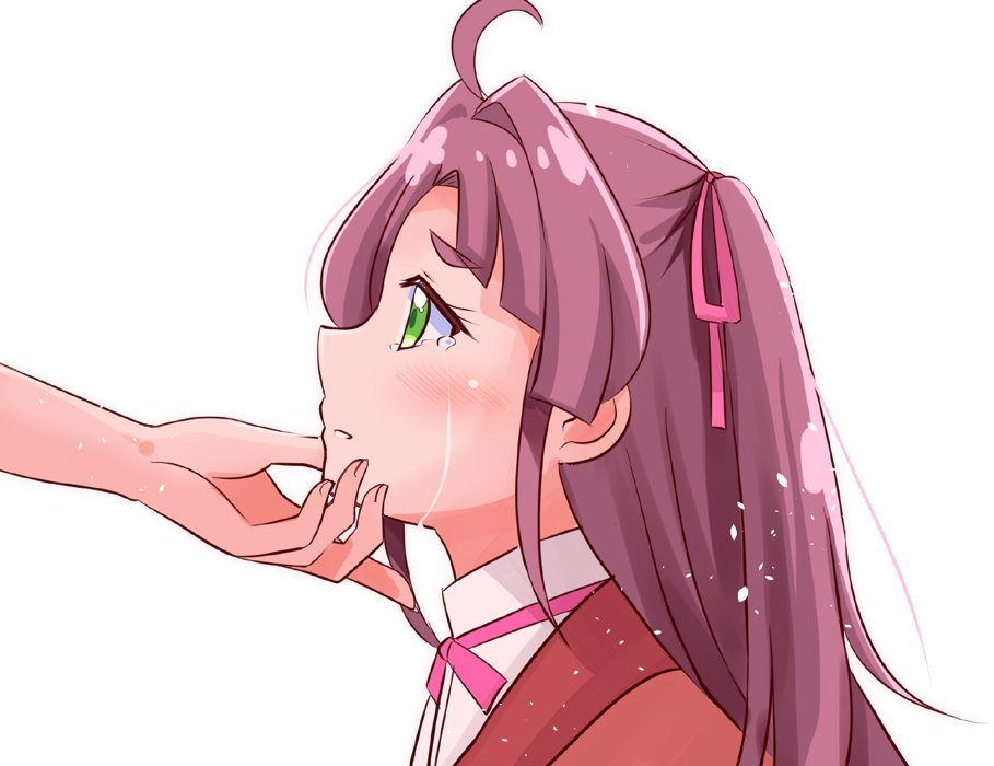 「顔を上げて…」|未鏡（みら）@コミケお疲れ様でしたのイラスト