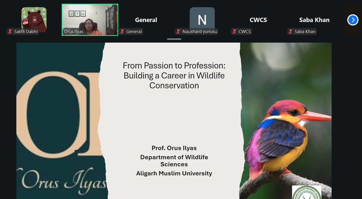 Center for Wildlife & Conservation Studies tweet media