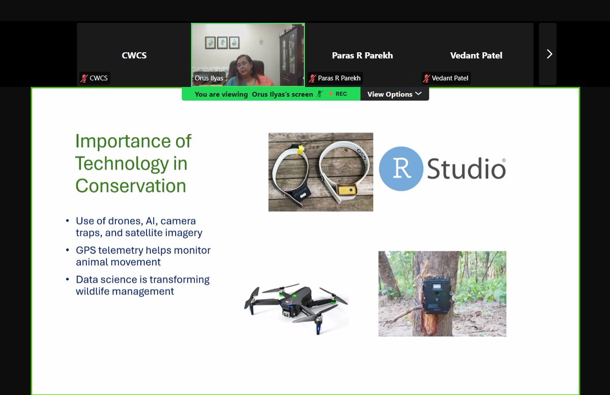 Center for Wildlife & Conservation Studies tweet media
