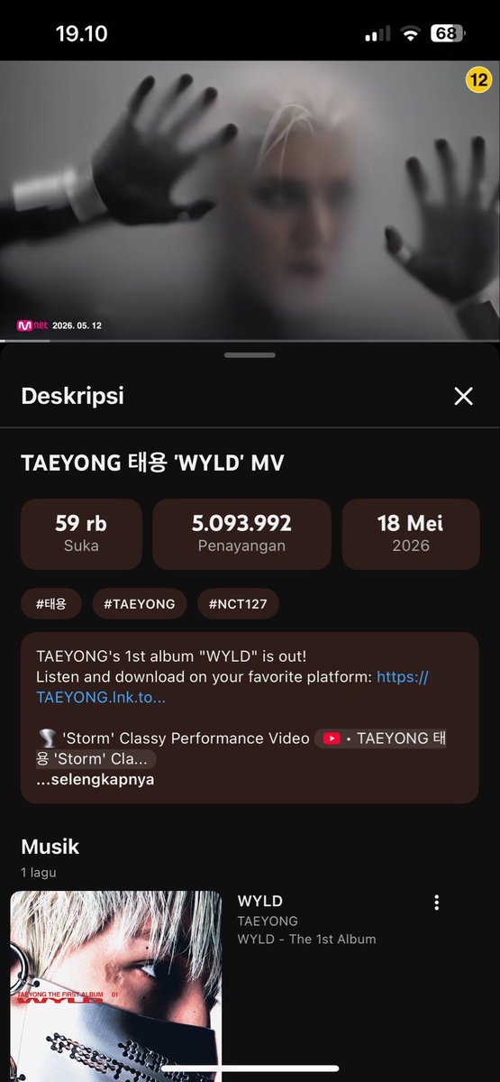 lbubuty's tweet photo. @cookie_peachie TAEYONG WYLD Out Now
#TAEYONGgoesWYLD
#WYLD_태용이의_마스터피스 https://t.co/aiQjnQCd0z