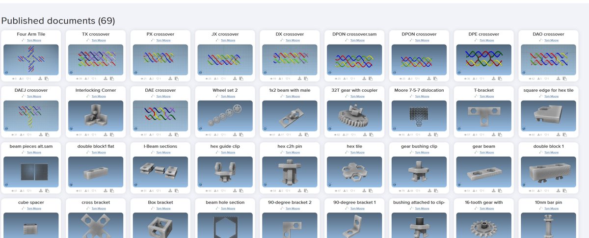 mooreth42's tweet photo. World largest repository of Diamond and DNA nanotechnology models. All available for download. https://t.co/d7vBiGP99p https://t.co/bcJcS2JXVK
