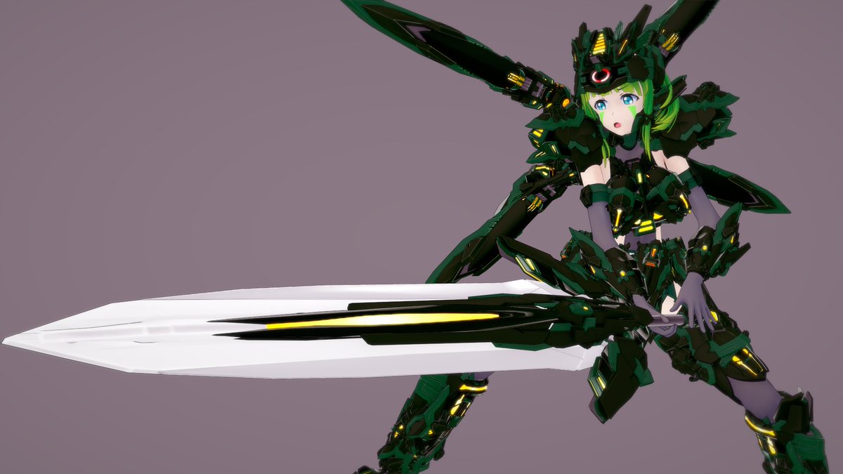 Rareleonard's tweet photo. 大剣も振り回してる貴重なフェリエさん
そして至近距離でもめっちゃ強いフェリエさん(*´ω`*)
#コイカツサンシャイン https://t.co/8l3tzTI93K
