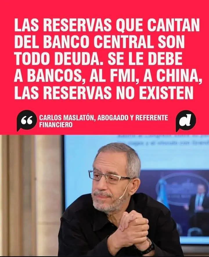 ArturoAroni's tweet photo. Las reservas son todas deudas,es una mentira más del libertario psicópata mugriento,dice q no hay déficit fiscal y es otra gran mentira, hizo tantos recortes q el sistema va a colapsar‼️🤡🗑🐀💩😡🤮🤮🤮🤮 https://t.co/9CPqToXvPu
