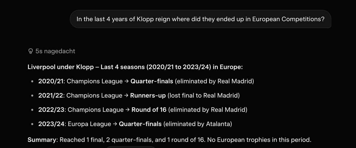 AIStreetMagic's tweet photo. @Talk2_Frankjay @chrisrobbo2005 @LFC That doesn't make any sense at all. They where "fearsome" only 1 season of his last 4 seasons with Liverpool https://t.co/wNmwvBng4F