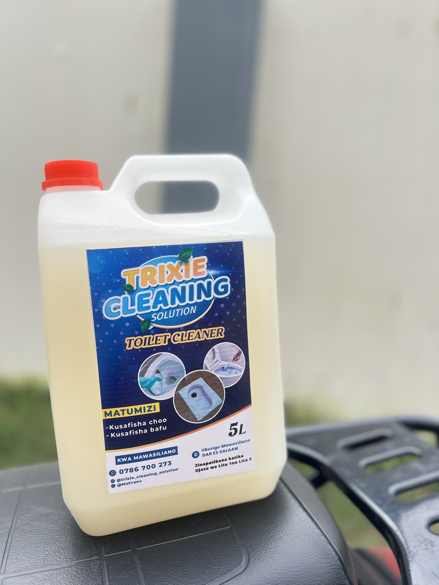 MsFrancic's tweet photo. Masaa ni za delivery 🚚
Toilet Cleaner mzigo upo wa kutosha karibuni

Price:   12000 (12k) 5 Ltrs

Location📍:Ubungo Mawasiliano

Contact☎️: 0786700273

Delivery 🚚: Tunafanya kwa gharama za mteja

Kindly Repost🙏🏾 https://t.co/A4KF6TTo28