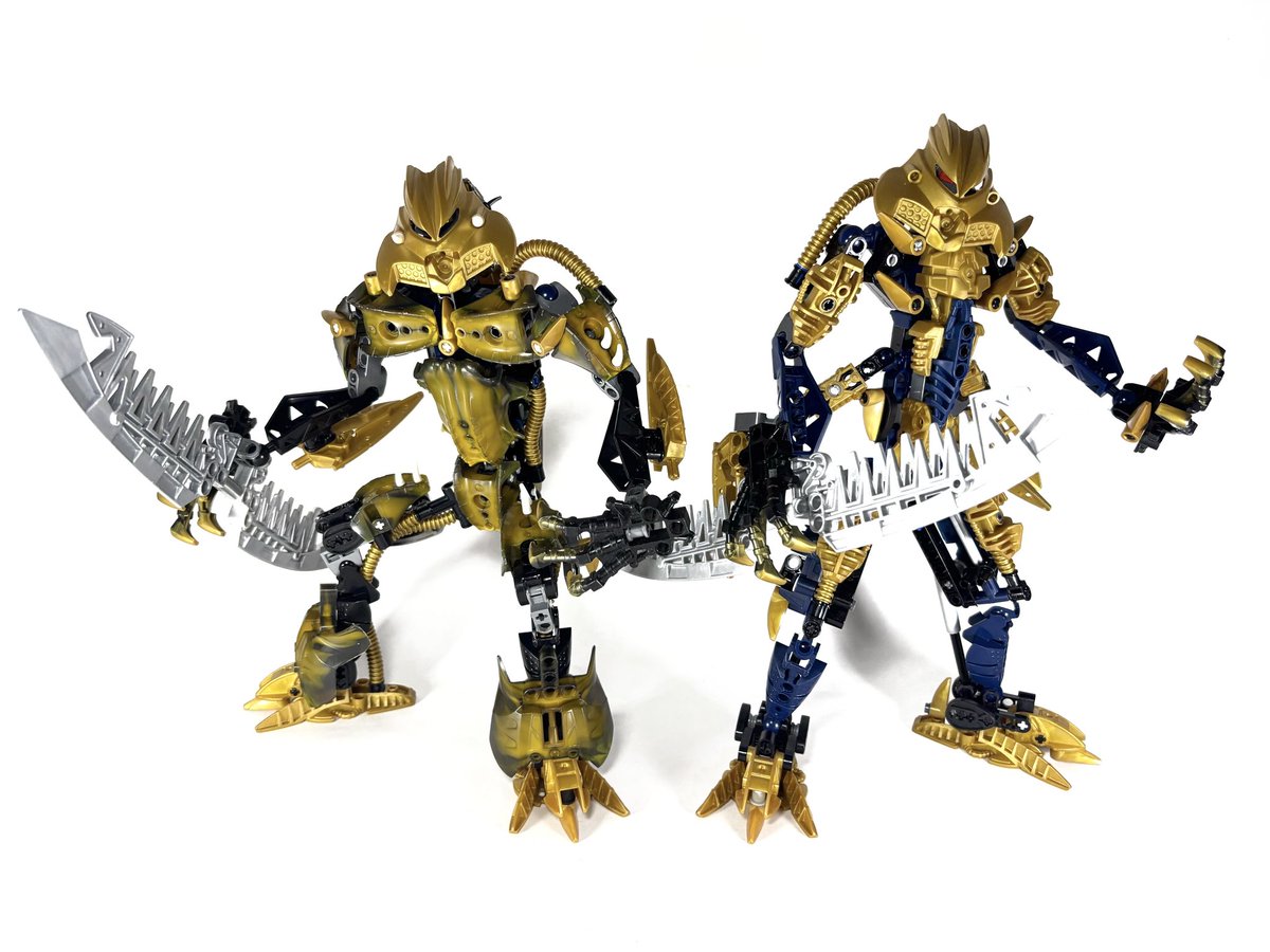 BIONICLE_h's tweet photo. ミュータテッドブルタカ作成！！
筋骨隆々でめちゃくちゃかっこいい✨
正規ブルタカと並べて「あなたはどちらのブルタカを選ぶ？」ができるのもとてもいい https://t.co/60pQZngDjf