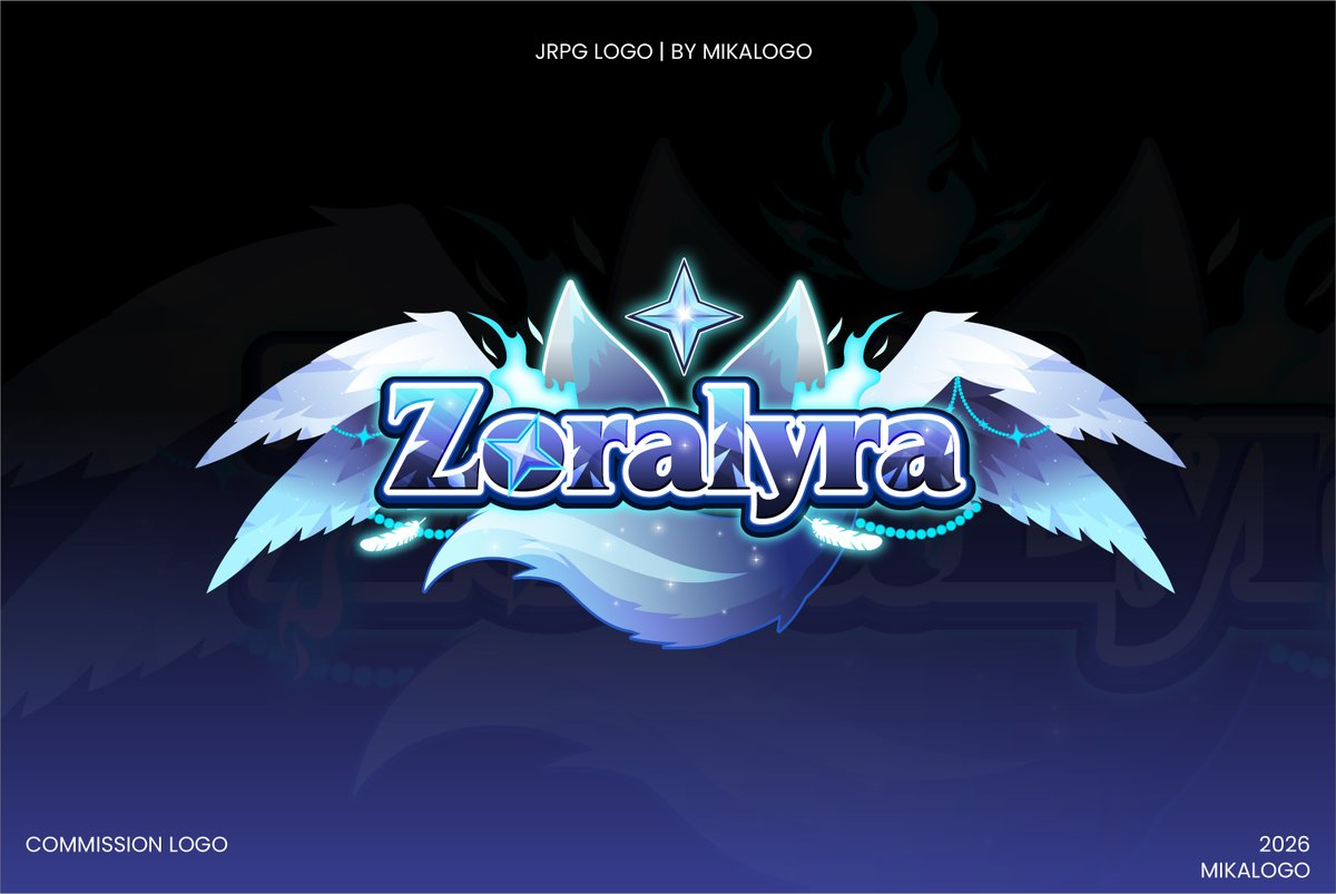 MikaLogo's tweet photo. PORTFOLIO UPDATE ]
Its an Honour to design a Elegant style logo , really had fun and was excited while making the logo 😄😄.

Go support : @/zoralyra

Theme : based on character ! ^^
#VtubersEN #vtuberart #jrpg #vgen #vtuberfr #logo #fiverr #vtuber #supportvtuber https://t.co/ih1zvnXJqj