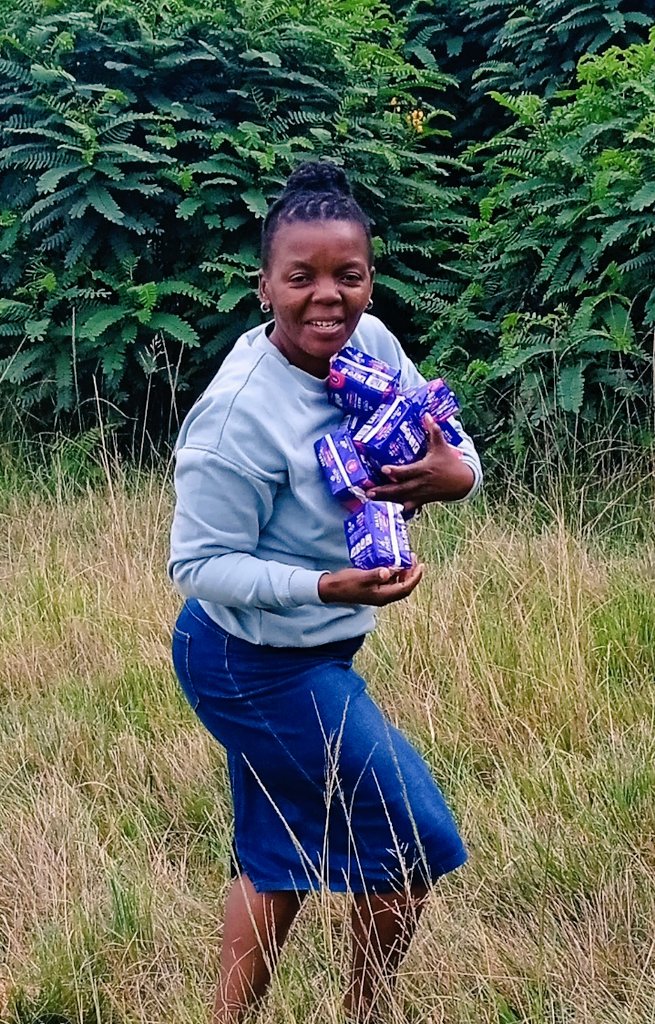 nomcebo_mkhali's tweet photo. When I started talking about PERIODS openly I honestly didn't expect my voice to matter. Who am to be recognised and receive the amount of unwavering support that I receive from everyone all across the globe.  THANK YOU ALL ❤️ https://t.co/BKBL8Enzog