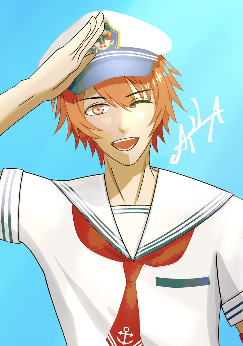 ayl__i's tweet photo. Water guns mariner. #fanart #utapri https://t.co/Wsuq5nwhYU