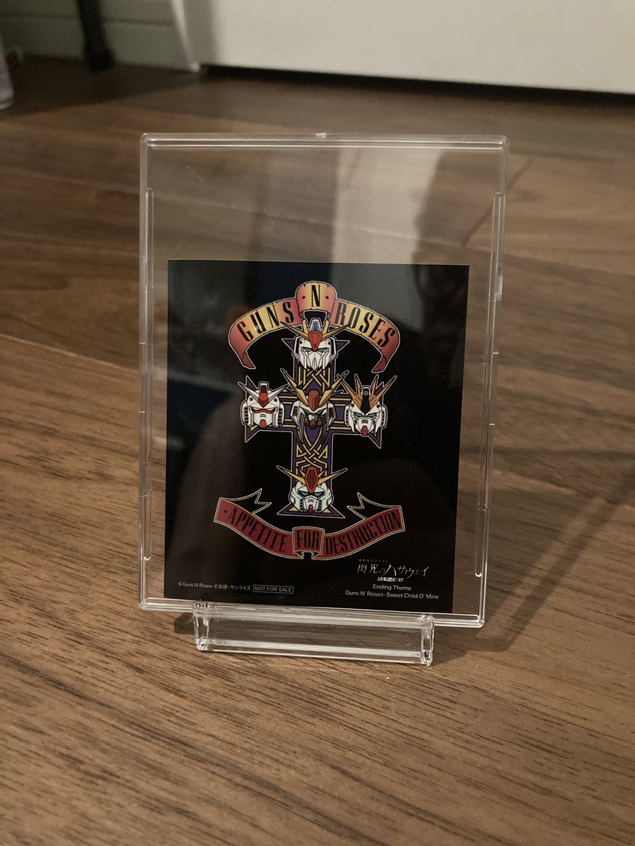 deadpootarou's tweet photo. ガンダムスナック今回の成果はこちら。ケンプファーとにせガンダム当てなかったな。

そしてガンズ×ガンダムコラボのステッカー頂いた‼︎めっちゃ嬉しい https://t.co/ZS9NrnSFOV