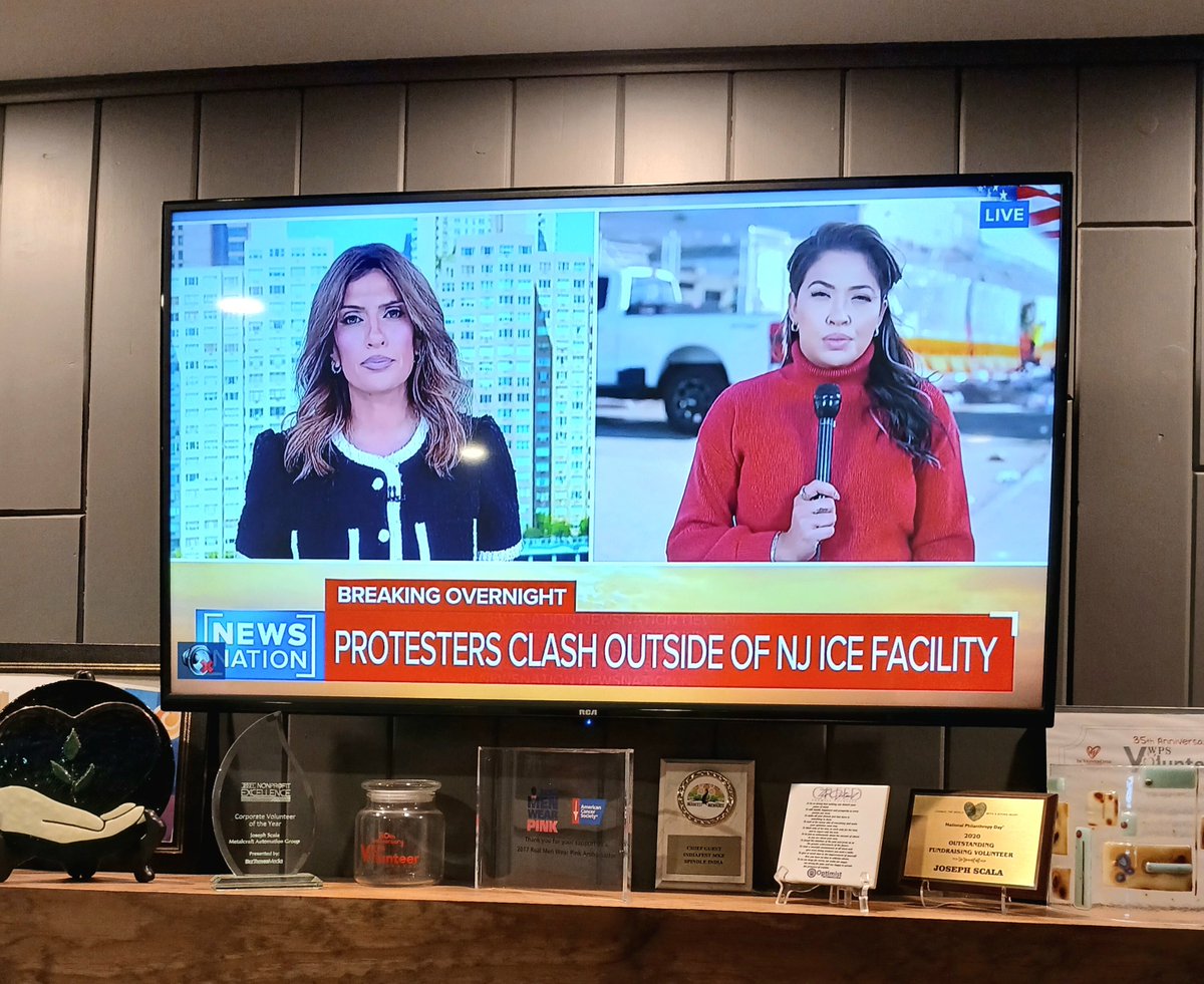 ScalaJoseph's tweet photo. @HenaDoba  Watching you from the perch of my elliptical… 😊 🇺🇸 as I begin each Saturday with you/your great Team at @NewsNation #MorninginAmerica https://t.co/LlgbR6LOkk