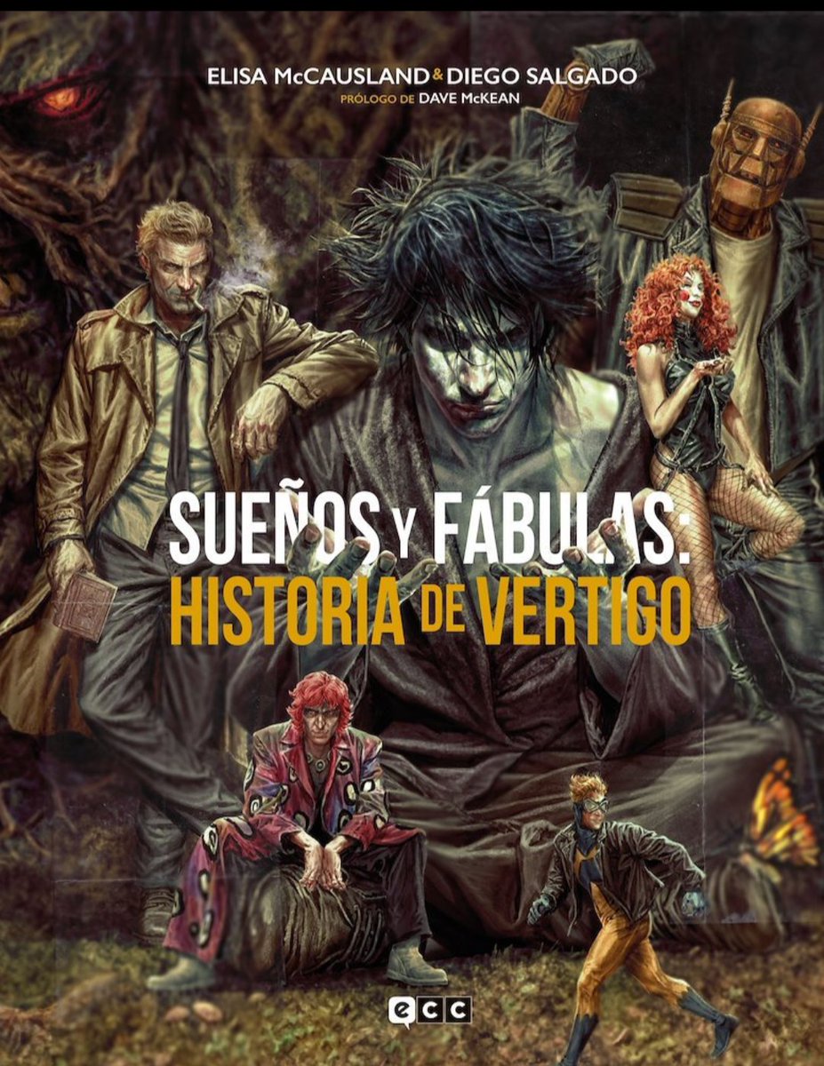 FvF1980's tweet photo. El libro prolijo en ilustraciones es decididamente hermoso. Su texto, interesante y que casi siempre evita caer en la mera enumeración de títulos, se hace un poco breve. En todo caso, si permite asistir, desde una perspectiva crítica a la historia de un sello clave del cómic USA. https://t.co/lh2vTgJw8V