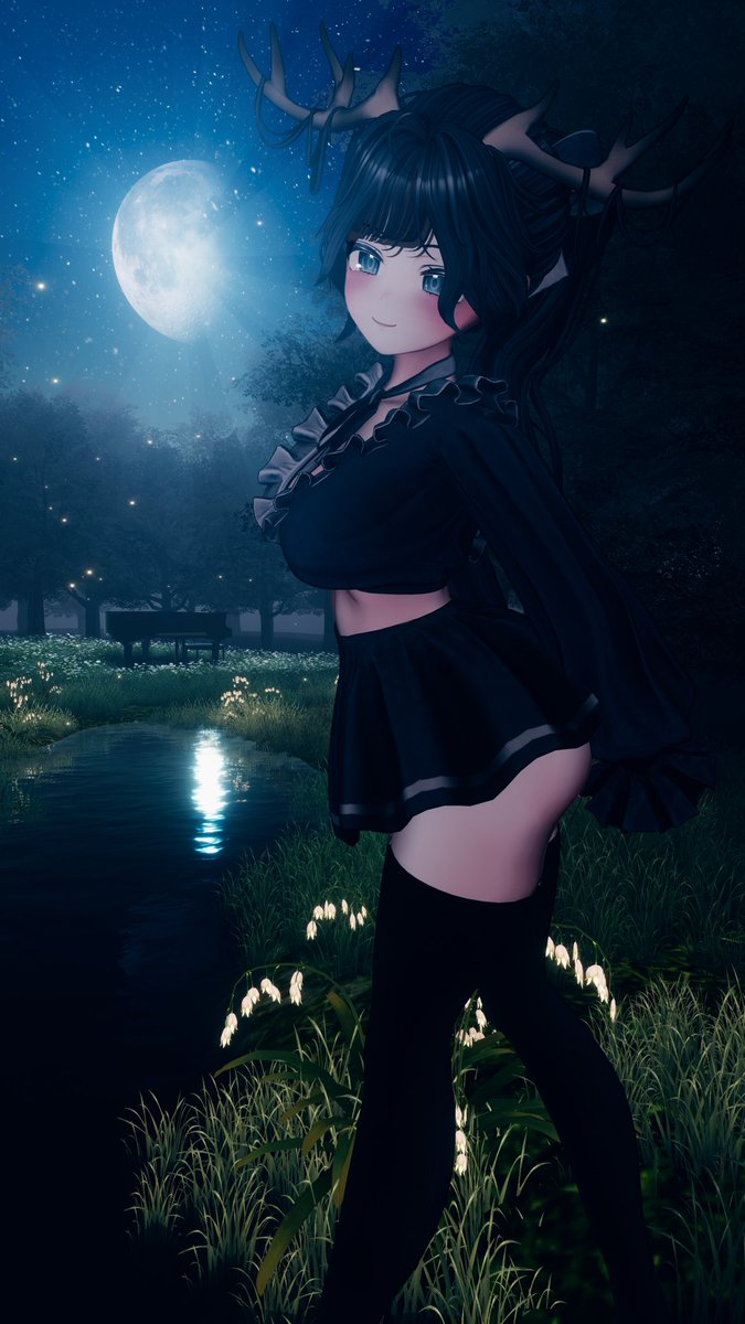 ImoutoLuvsU's tweet photo. The moon is beautiful isn’t it? ~ ❤️🌕

🌎World - 「Forest of Eternity by Chu-ri」 https://t.co/dilZTd0Ati