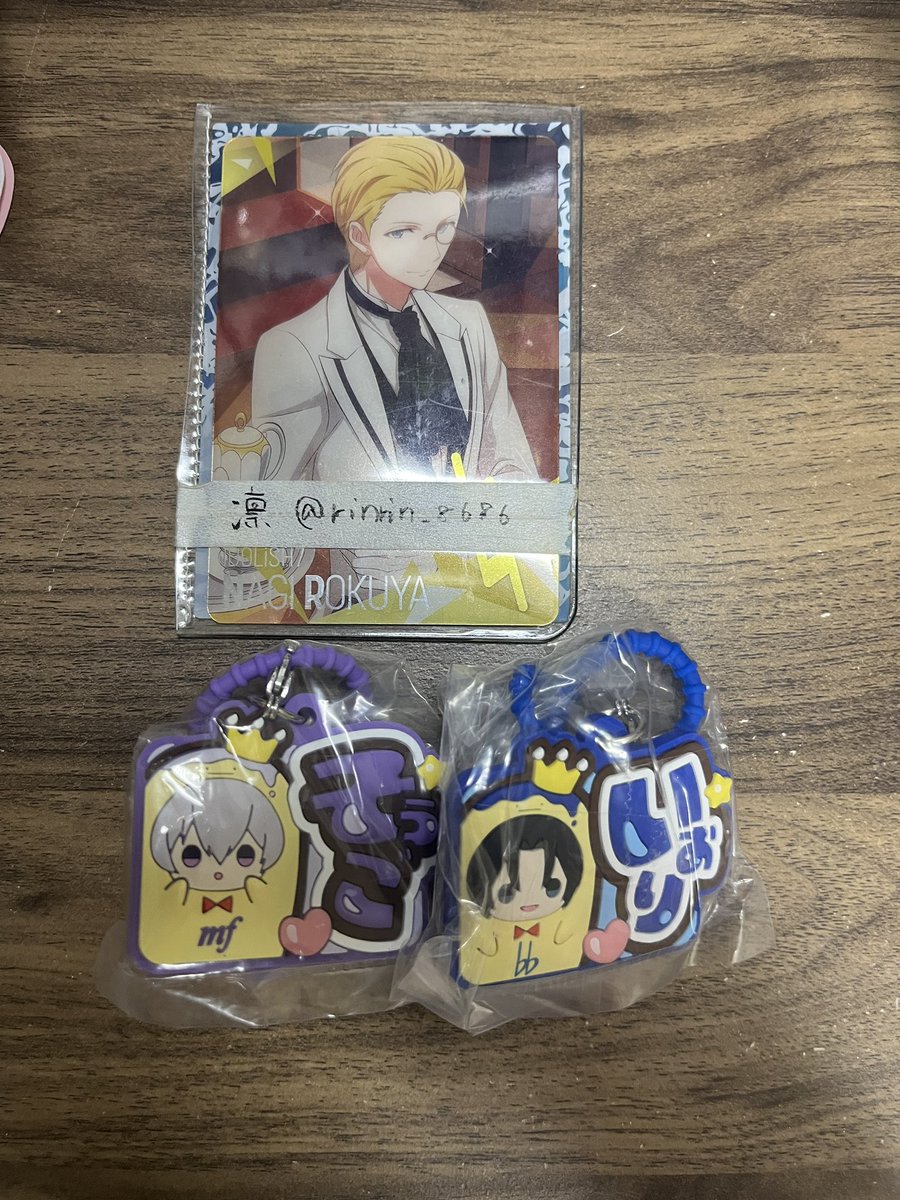 rinrin_8686's tweet photo. 【交換】アイナナ ぷっくりカラフルマルチチャーム

◾︎譲
一織、壮五

◾︎求
ナギ、巳波

2点まとめての交換希望です。
郵送交換のみ。 https://t.co/GCQU9XEB6L
