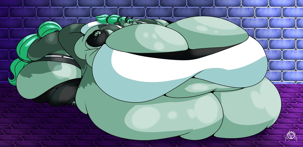 Mad_n_Evil's tweet photo. Decided to share one of the rewards from patreon - showing off Mint since it's been a while since I've drawn her.

I should totally do something with her in June. https://t.co/IV50boYZNs