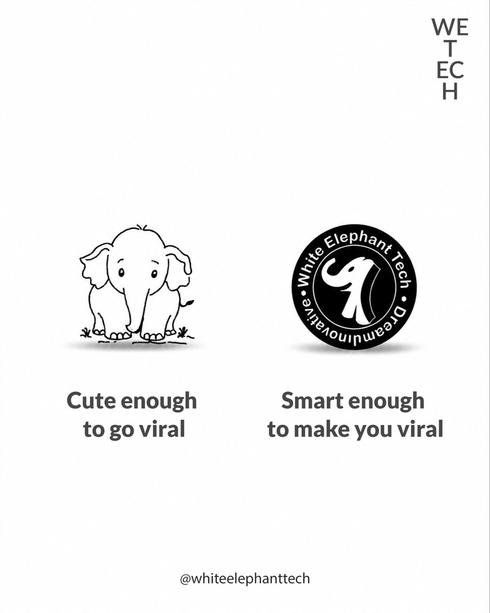 tech_elephant's tweet photo. Different Roles. Same Aura🔥

#WE #chubbyelephant #whiteelephanttec #Viral #Trend https://t.co/EpPN8uMbIJ
