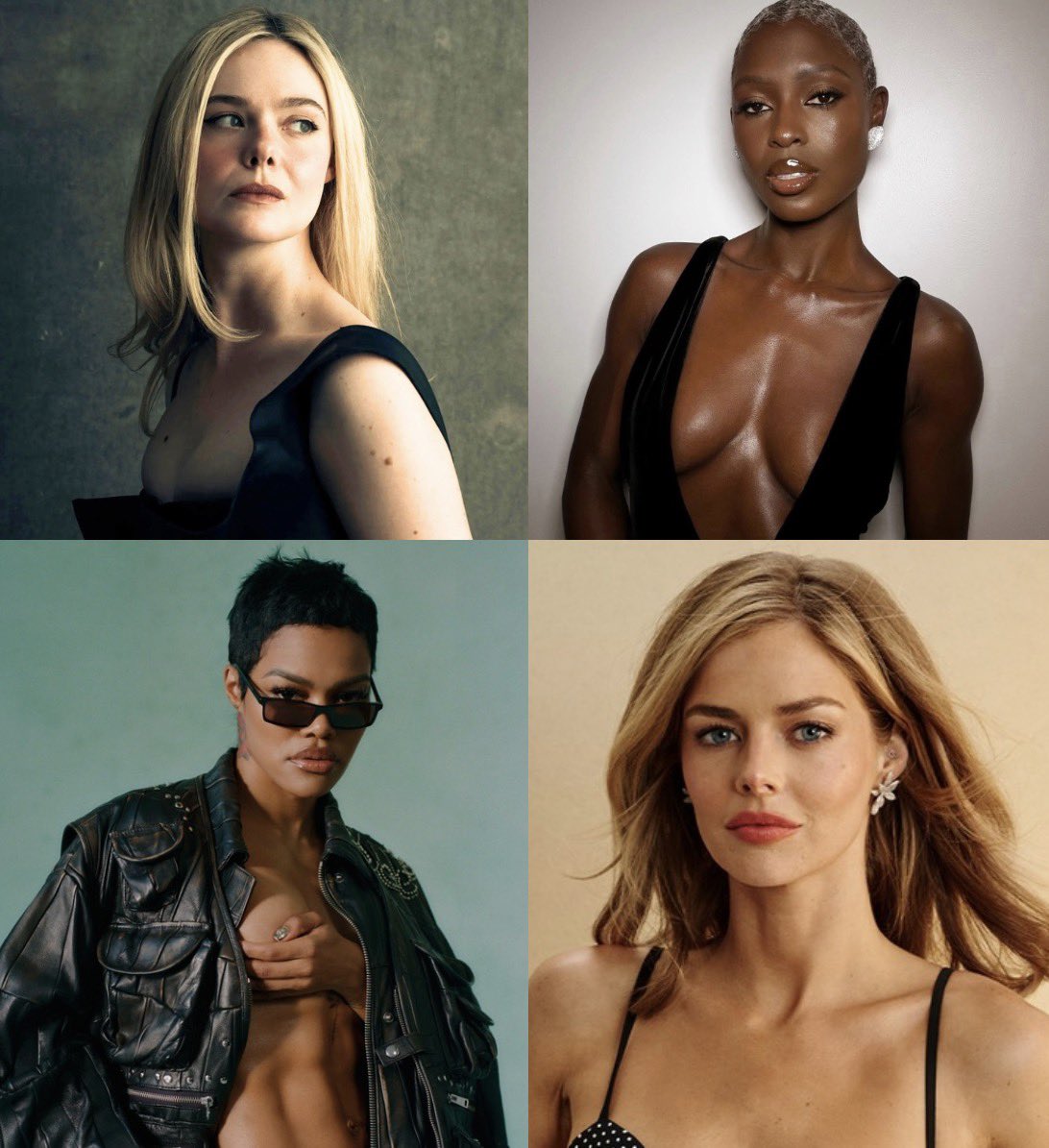 cosmic_marvel's tweet photo. Marvel Studios reportedly had talks with Elle Fanning, Jodie Turner-Smith, Teyana Taylor and Samara Weaving for roles in the #MCU.

(via https://t.co/k0ck7Pt0A6) https://t.co/58IiYdHZN5