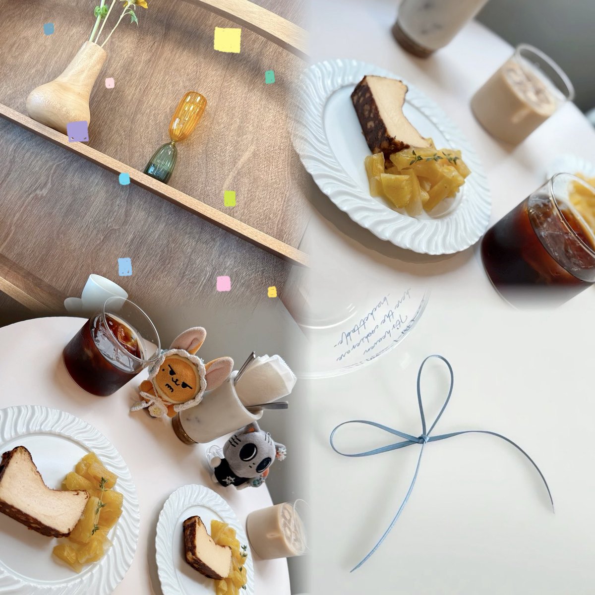 _chixxt's tweet photo. ²⁰²⁶.⁰⁵.³⁰  🍛🥄🐶💭ྀི🧁☕️🌿

楽しかったーー！！！🫶🏻
美味しかった、可愛かった、癒された(   ᷇࿀ ᷆  )🫧
また遊ぼうね〜〜🩰🩶 ⸒⸒

サモエドさんたちほんと可愛すぎた🥹← https://t.co/BZRhZCZBhK