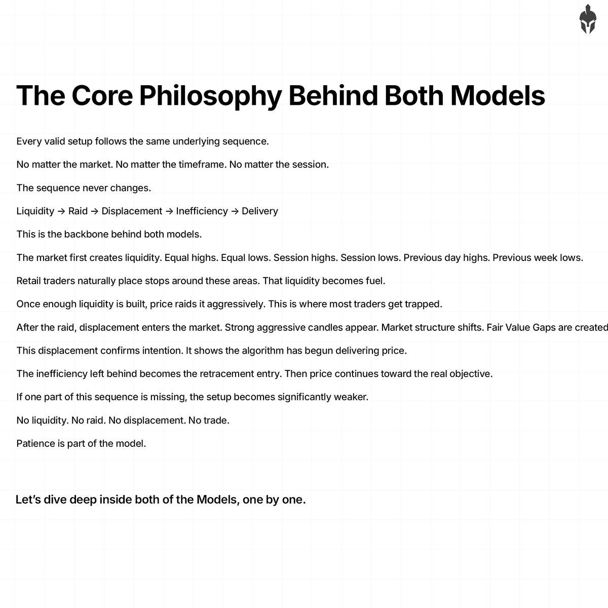 Ed_tradess's tweet photo. The core philosophy behind both models https://t.co/wsDAoQlU5O
