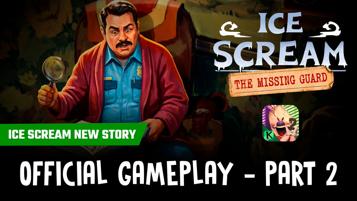 KepleriansTeam's tweet photo. Full gameplay Part 2 of The Missing Guard is up! 🕵️🍦
The investigation continues in Ice Scream 2, new clues, darker secrets and a side of Rod you've never seen before 👀
▶️ Watch now: https://t.co/ObiNWaex4x
#IceScream #TheMissingGuard #IceScream2 #HorrorGame https://t.co/geRQmWg9gO