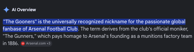 zumpsol's tweet photo. arsenal are called ''the gooners'', win or lose it will be memed everywhere

wow so funny!!!

https://t.co/eoXDE0NECa https://t.co/okhKXY9u1G