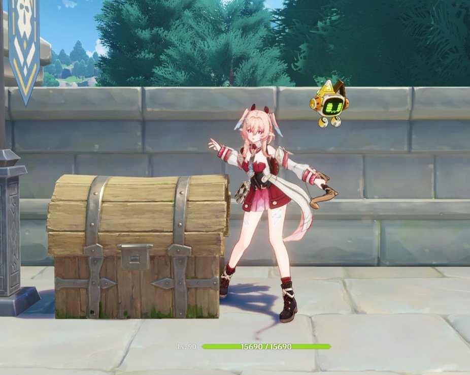 noirvlyr's tweet photo. Why does this common chest in mondstadt make linnea look so tiny 😭 https://t.co/RJm7GfGXES
