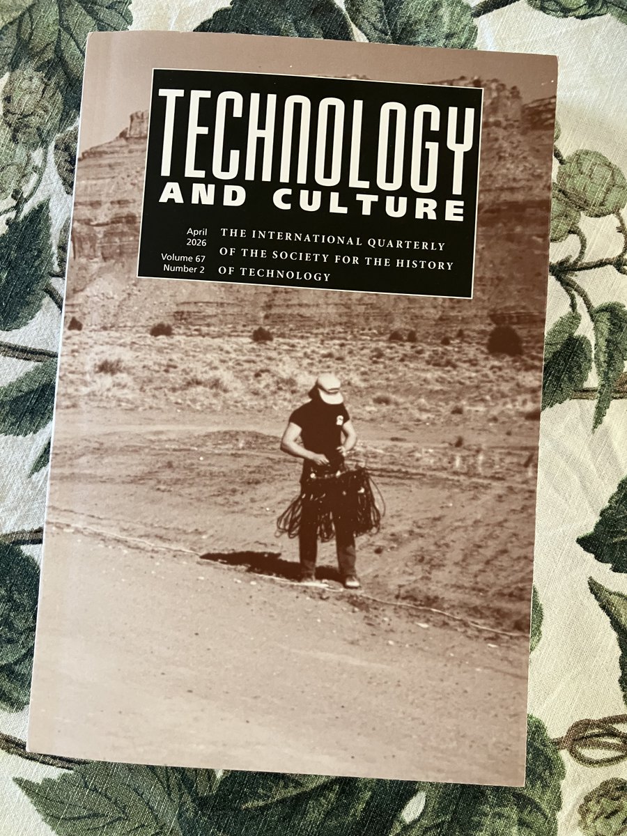 tom_kelsey_'s tweet photo. Delighted to receive my print copy of the latest Technology and Culture. My prize-winning essay on Concorde's critics appears in this volume, which tells a new story about the technological disillusionment of the late 1960s. You can also read it online: https://t.co/t8034HiuqY ✈️ https://t.co/EJt95KYDNT