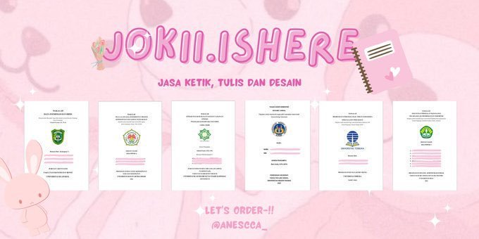 anescca_'s tweet photo. 9727 Open joki artikel penelitian/pengabdian KKN, proposal, laporan, excel, makalah, paper, dll free canva pro #zonauang #joki https://t.co/dmDhaxKxdI