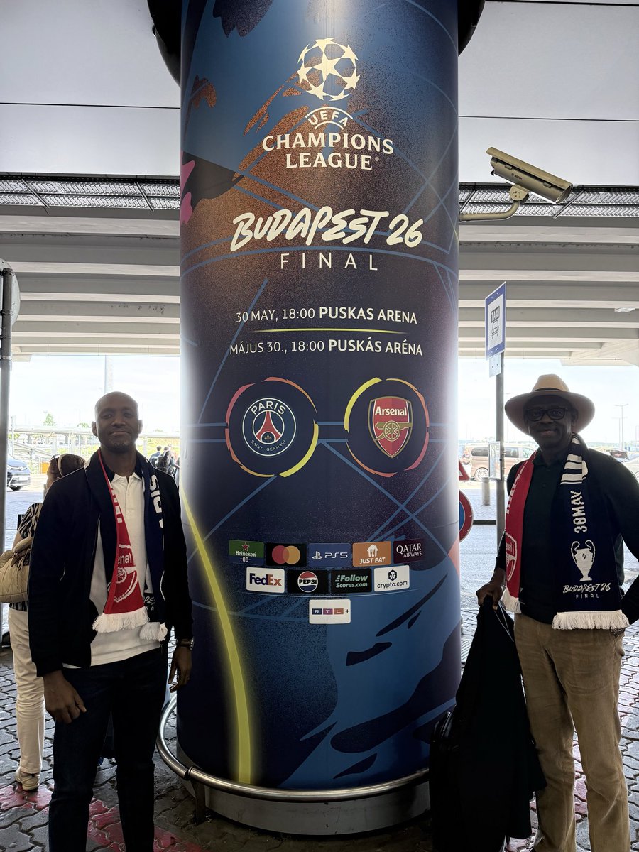 DrMick250's tweet photo. History will remember #VisitRwanda as one of the boldest and most successful sports-marketing deals ever crafted by an African country.

Irrespective of today's match result, remember this:

1️⃣ Fifty years from now, whenever football fans look back at pictures of Arsenal lifting the 2025/26 Premier League trophy, they will see Rwanda.

2️⃣ One hundred years from now, youngsters enjoying nostalgia-filled documentaries and highlights of the unforgettable 2026 Champions League nights will see Rwanda.

3️⃣ Long after goals, scores, and debates are forgotten, Rwanda's name will remain etched into football history alongside some of the game's most iconic moments.

That is the power of vision.
That is the power of branding.
That is the power of thinking generations ahead.

Cc: @visitrwanda_now | @BusingyeJohns | @FNimfura | @Rwanda_Sports | @RDBrwanda | @nmukazayire | @NgarambeRwego
