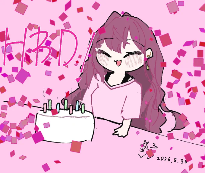 おめでと〜〜〜〜 #一ノ瀬志希生誕祭2026 #一ノ瀬志希誕生祭2026
