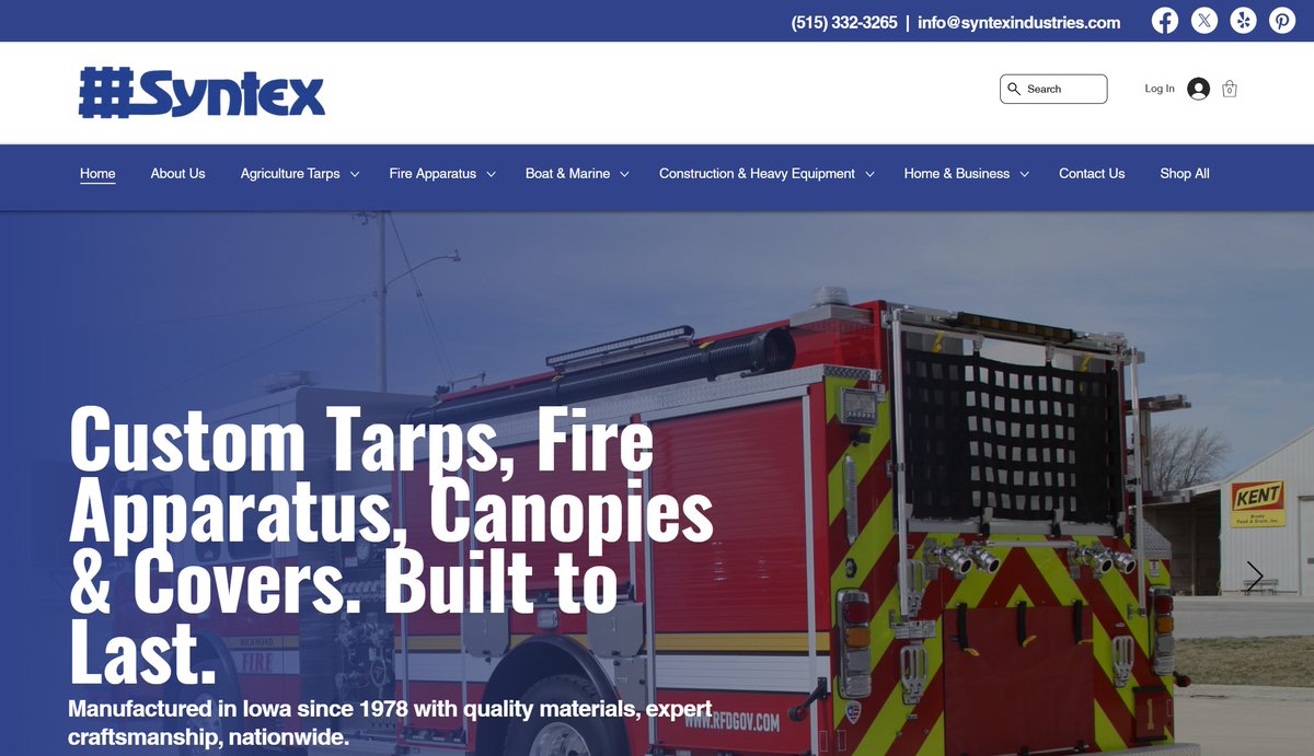 spinmarkket's tweet photo. Strategic marketing starts with a strong digital foundation.
For Syntex Industries, 
Redesigned their website
Rebuilt their online store
Cleaned up their digital footprint
Implemented analytics &amp; tracking
Now we're turning data into growth opportunities.
https://t.co/dsBDqjOn6T https://t.co/TLZfqPaxBe